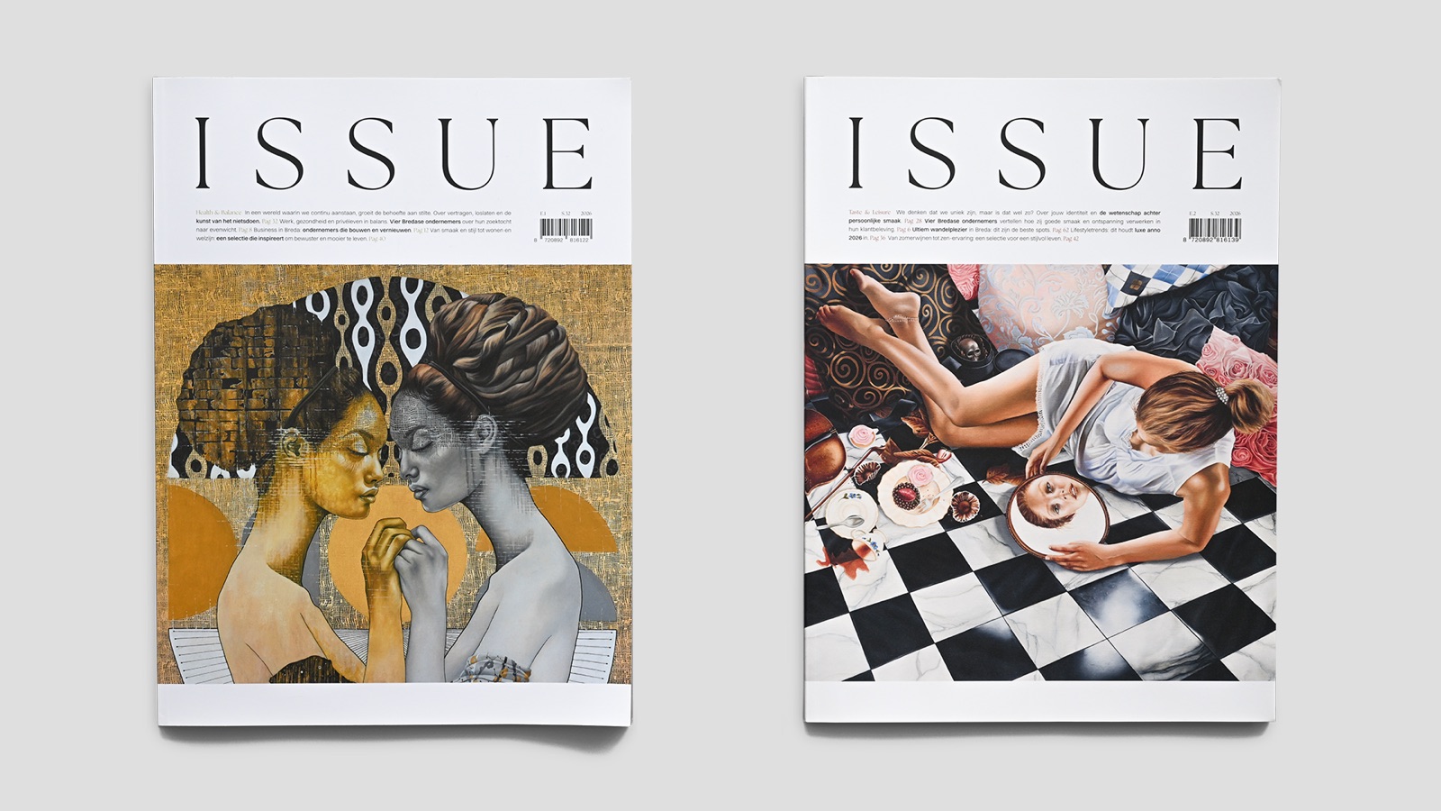 Een strak stramien dat het beeld laat spreken — ISSUE