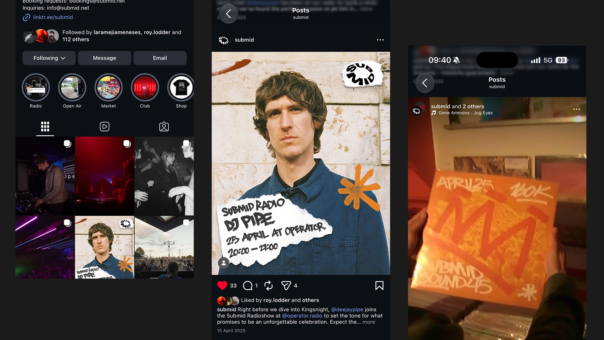 De Submid-socials: Radio, Open Air, Market, Club en Shop onder één merk